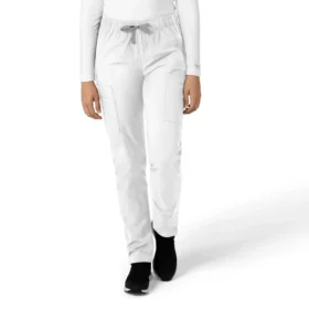 Calças de trabalho de perna reta Force Essentials para mulher