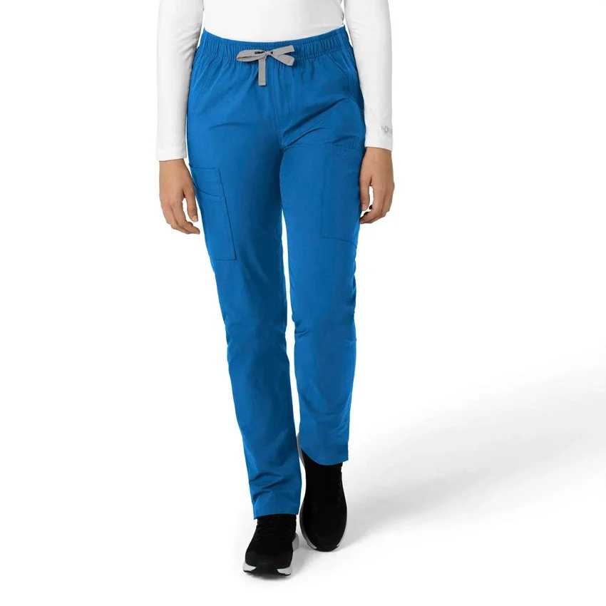Calças de trabalho de perna reta Force Essentials para mulher