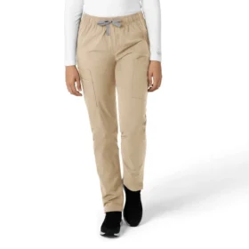 Calças de trabalho de perna reta Force Essentials para mulher