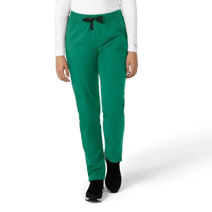 Calças de trabalho de perna reta Force Essentials para mulher