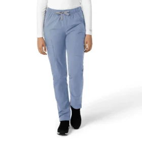 Calças de trabalho de perna reta Force Essentials para mulher