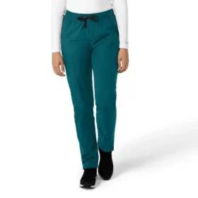 Calças de trabalho de perna reta Force Essentials para mulher