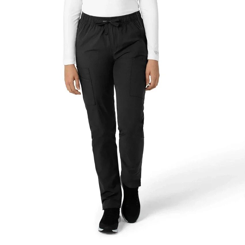 Calças de trabalho de perna reta Force Essentials para mulher