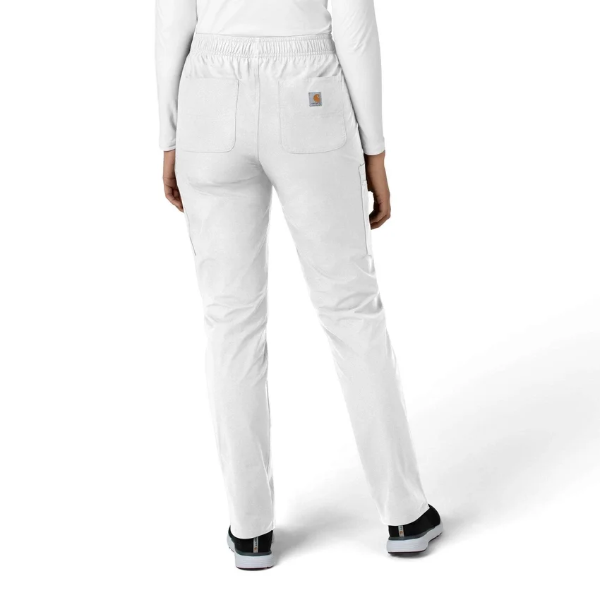 Calças de trabalho de perna reta Force Essentials para mulher