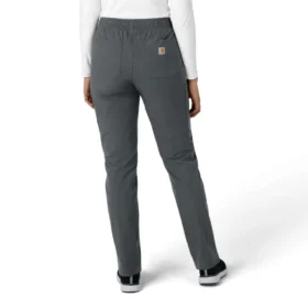 Calças de trabalho de perna reta Force Essentials para mulher
