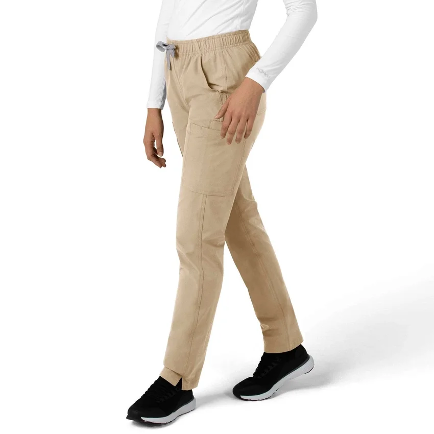 Calças de trabalho de perna reta Force Essentials para mulher