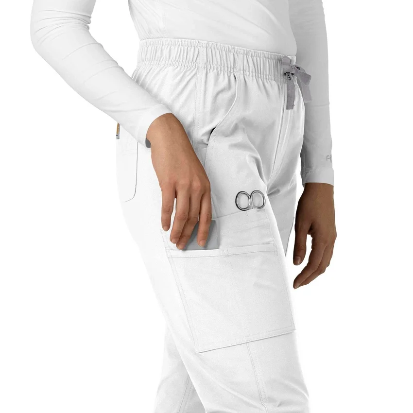 Calças de trabalho de perna reta Force Essentials para mulher