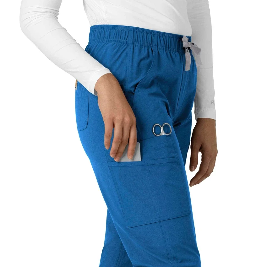 Calças de trabalho de perna reta Force Essentials para mulher
