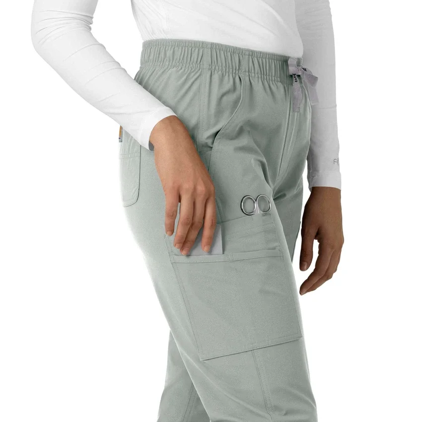 Calças de trabalho de perna reta Force Essentials para mulher