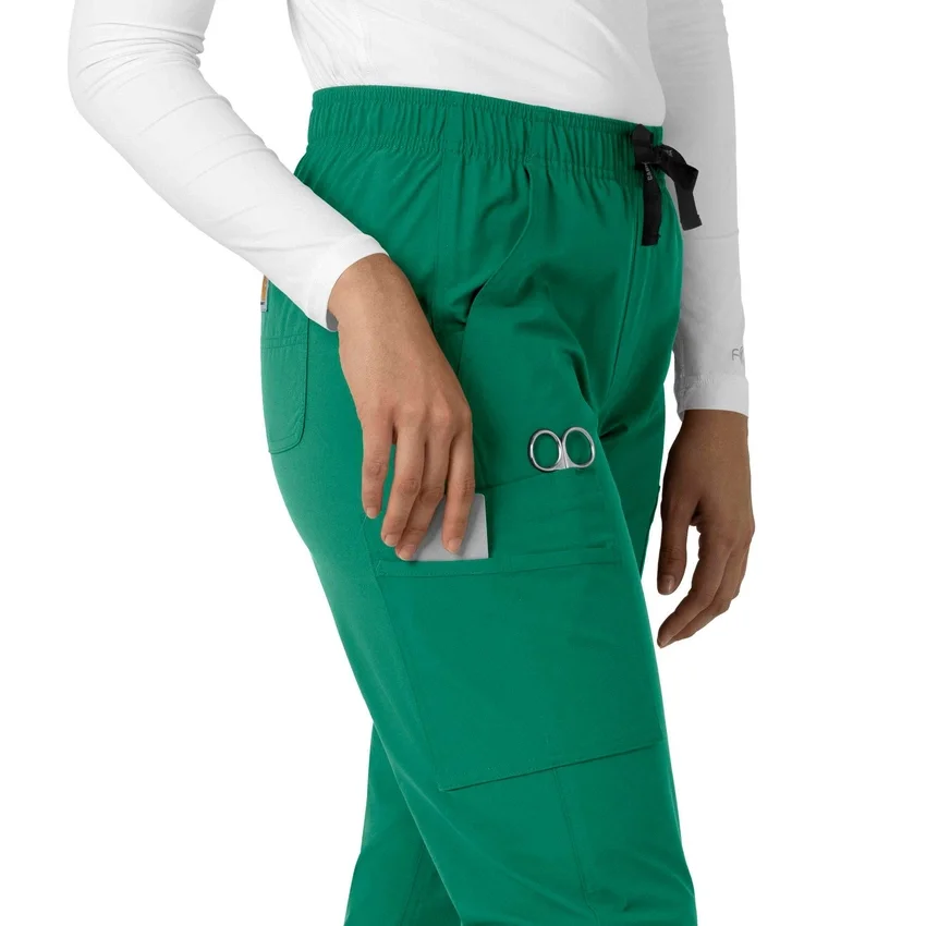 Calças de trabalho de perna reta Force Essentials para mulher