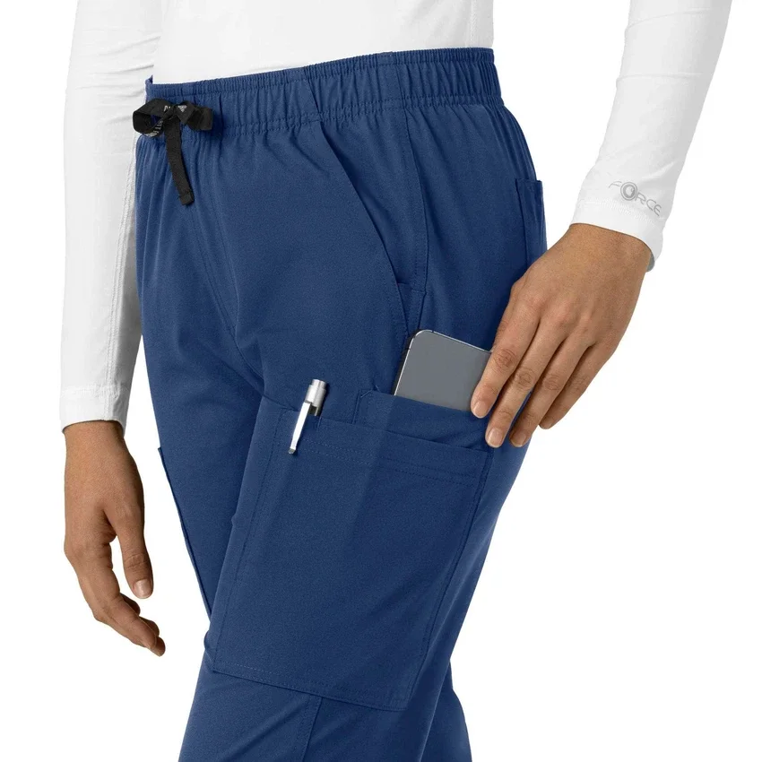 Calças de trabalho de perna reta Force Essentials para mulher