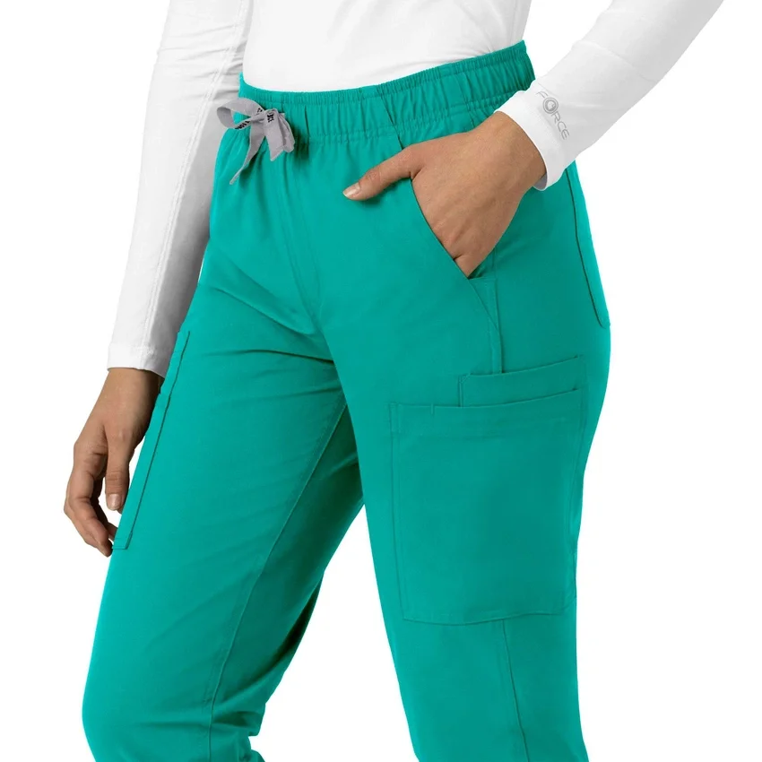 Calças de trabalho de perna reta Force Essentials para mulher