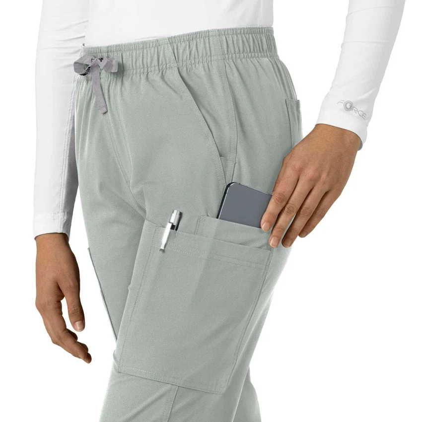 Calças de trabalho de perna reta Force Essentials para mulher
