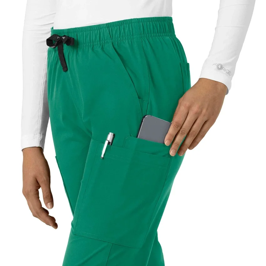 Calças de trabalho de perna reta Force Essentials para mulher