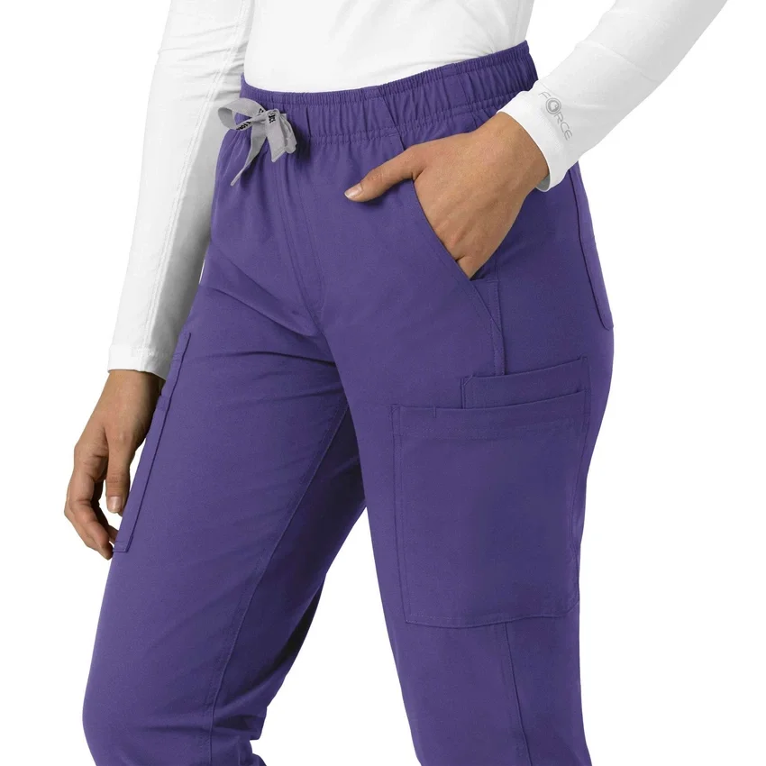 Calças de trabalho de perna reta Force Essentials para mulher