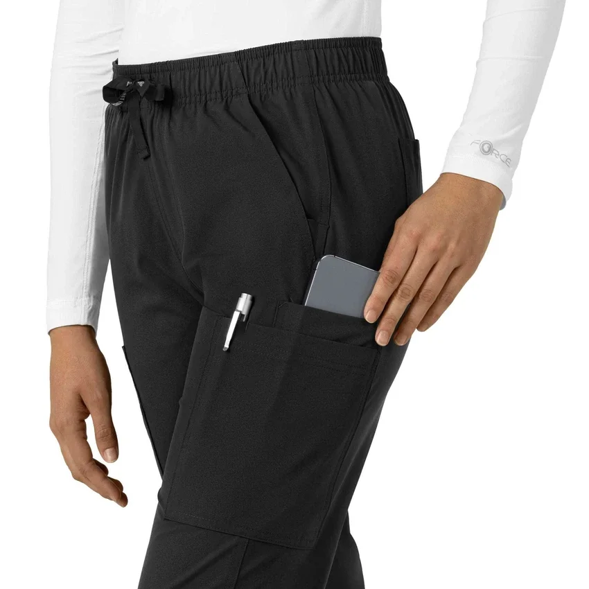 Calças de trabalho de perna reta Force Essentials para mulher