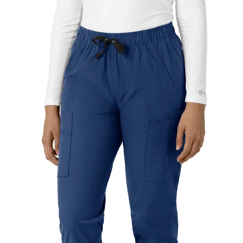 Calças de trabalho de perna reta Force Essentials para mulher