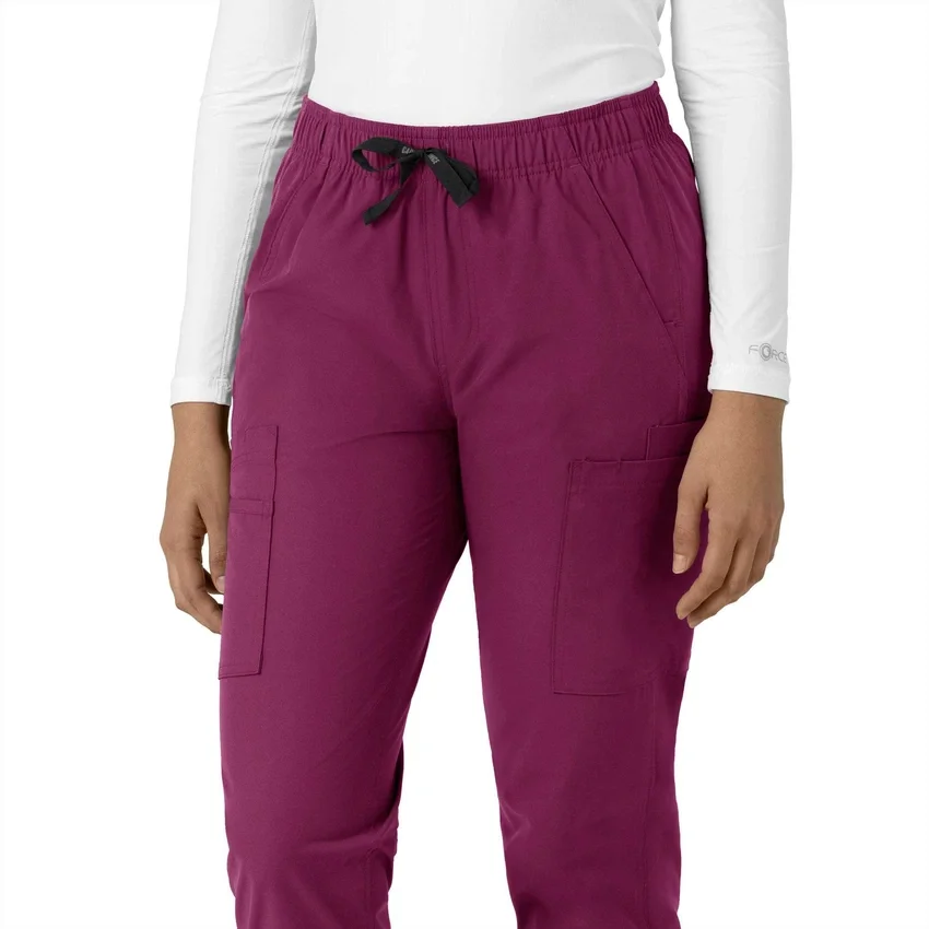 Calças de trabalho de perna reta Force Essentials para mulher