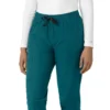 Calças de trabalho de perna reta Force Essentials para mulher