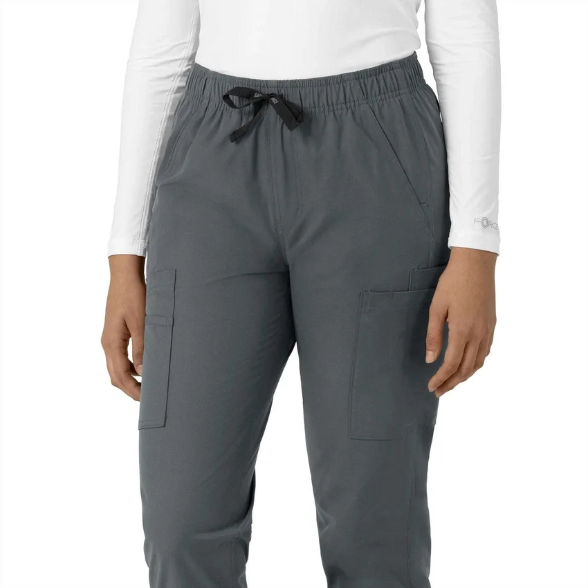Calças de trabalho de perna reta Force Essentials para mulher