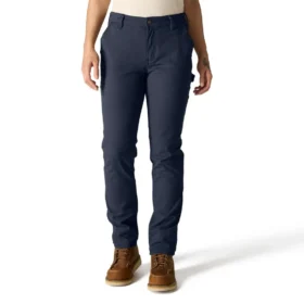 Calças de trabalho em lona elástica «The Essential Ashland» para mulher