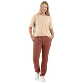 Calças de trabalho em lona elástica «The Essential Ashland» para mulher