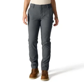 Calças de trabalho em lona elástica «The Essential Ashland» para mulher