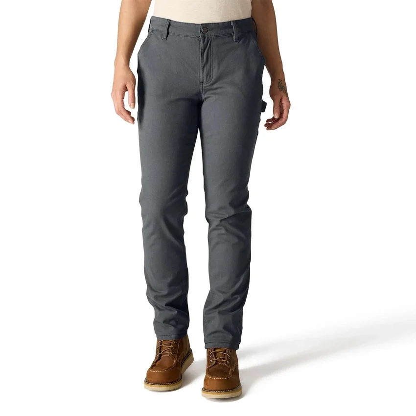 Calças de trabalho em lona elástica «The Essential Ashland» para mulher