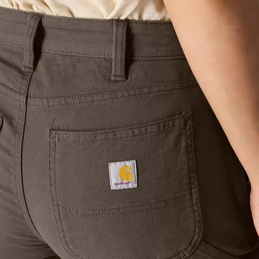 Calças de trabalho em lona elástica «The Essential Ashland» para mulher