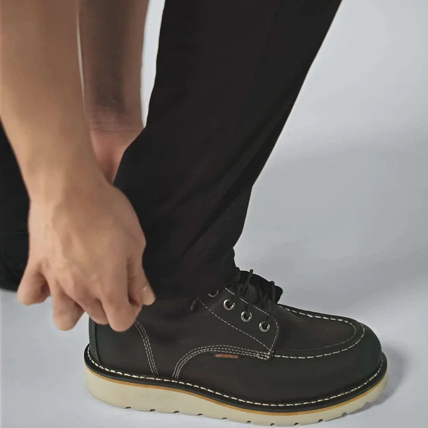 Calças de trabalho em lona elástica «The Essential Ashland» para mulher