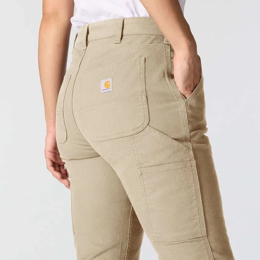 Calças de trabalho em lona elástica «The Essential Ashland» para mulher