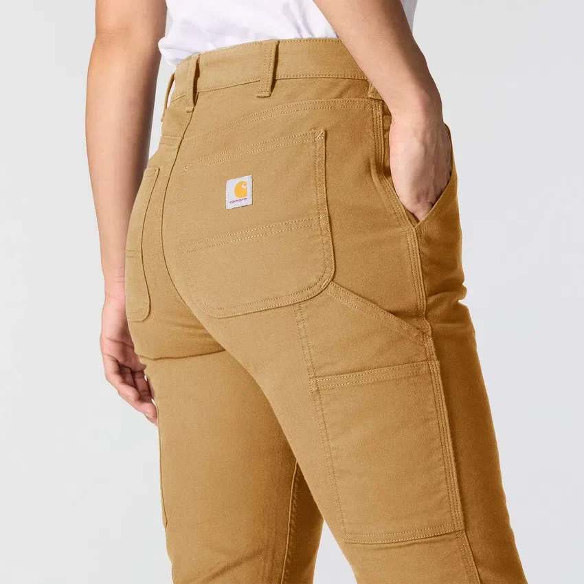 Calças de trabalho em lona elástica «The Essential Ashland» para mulher
