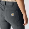 Calças de trabalho em lona elástica «The Essential Ashland» para mulher