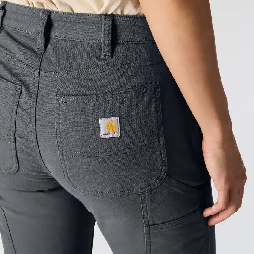 Calças de trabalho em lona elástica «The Essential Ashland» para mulher