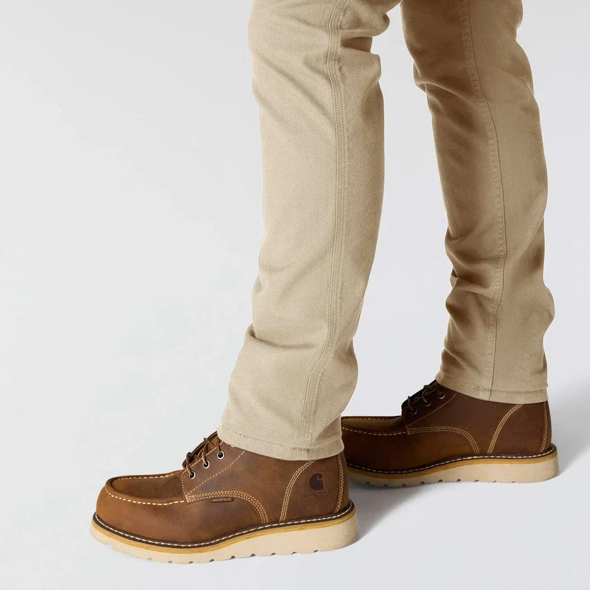 Calças de trabalho em lona elástica «The Essential Ashland» para mulher
