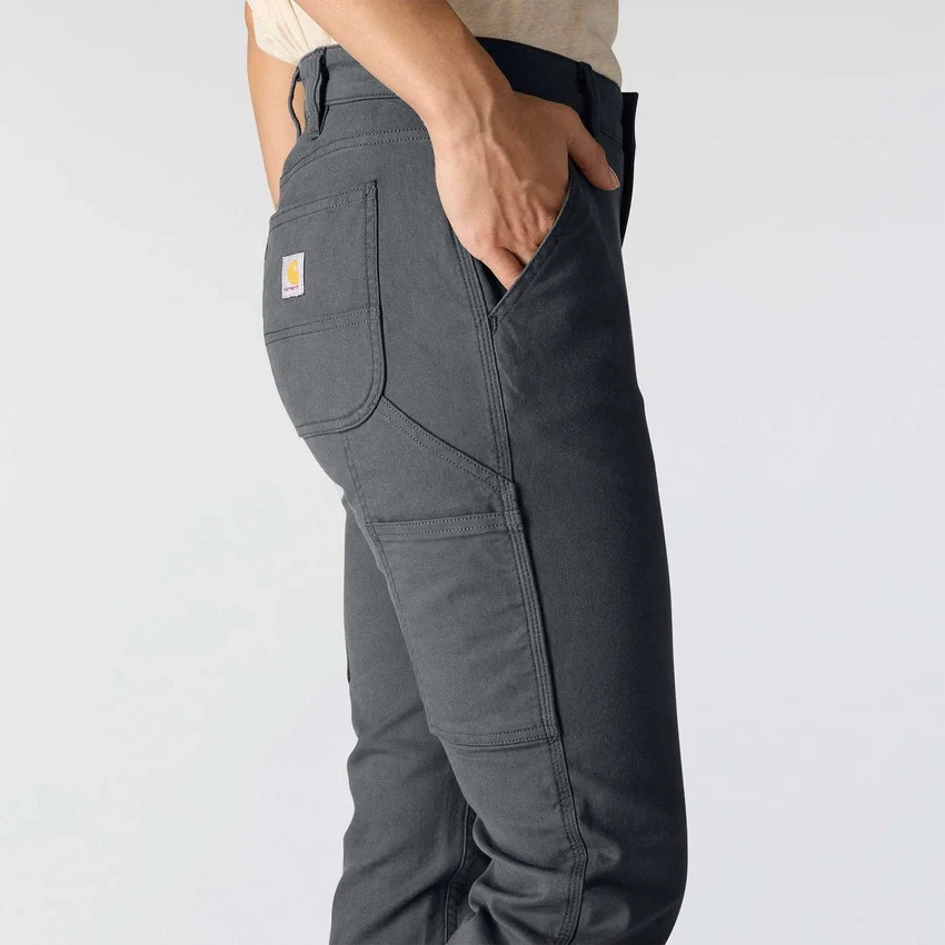 Calças de trabalho em lona elástica «The Essential Ashland» para mulher
