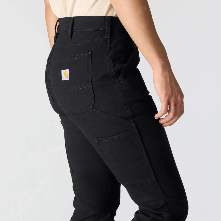 Calças de trabalho em lona elástica «The Essential Ashland» para mulher