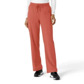 Calças de trabalho femininas Force Cross-Flex com corte de bota