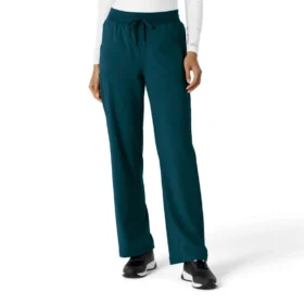 Calças de trabalho femininas Force Cross-Flex com corte de bota