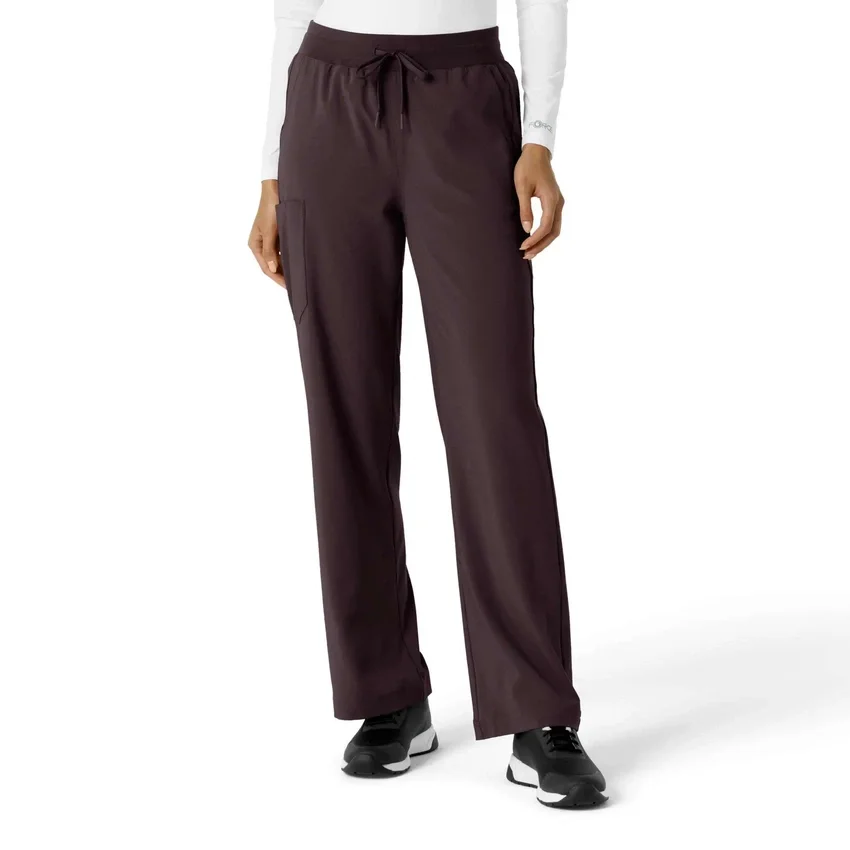Calças de trabalho femininas Force Cross-Flex com corte de bota