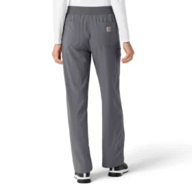 Calças de trabalho femininas Force Cross-Flex com corte de bota