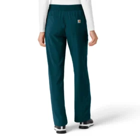 Calças de trabalho femininas Force Cross-Flex com corte de bota