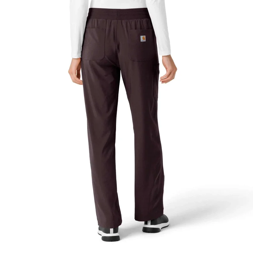 Calças de trabalho femininas Force Cross-Flex com corte de bota