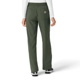 Calças de trabalho femininas Force Cross-Flex com corte de bota