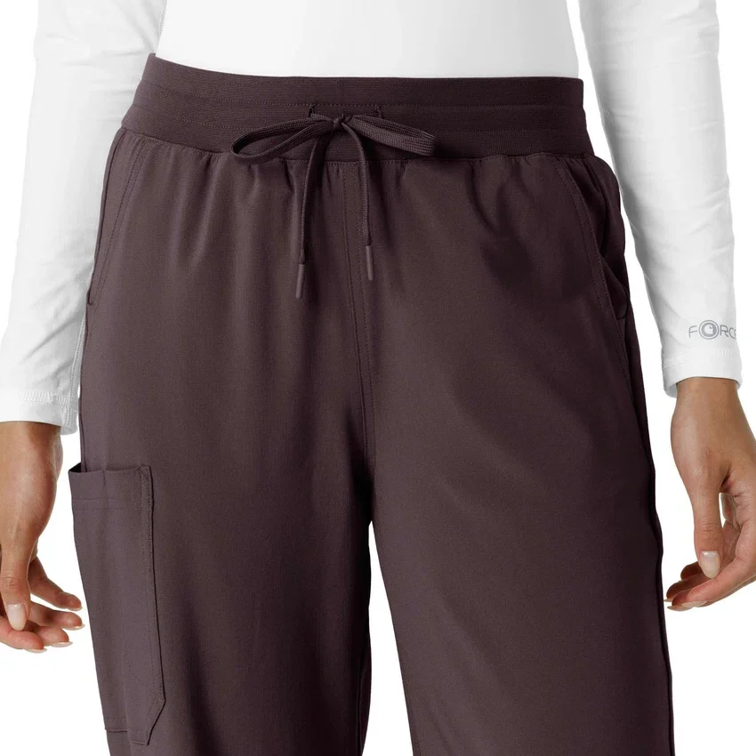 Calças de trabalho femininas Force Cross-Flex com corte de bota