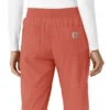 Calças de trabalho femininas Force Cross-Flex com corte de bota