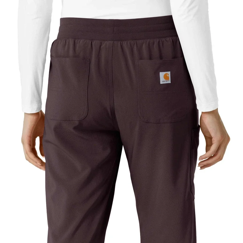 Calças de trabalho femininas Force Cross-Flex com corte de bota