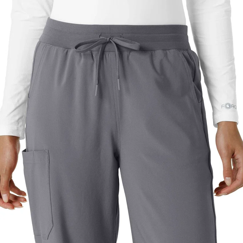 Calças de trabalho femininas Force Cross-Flex com corte de bota