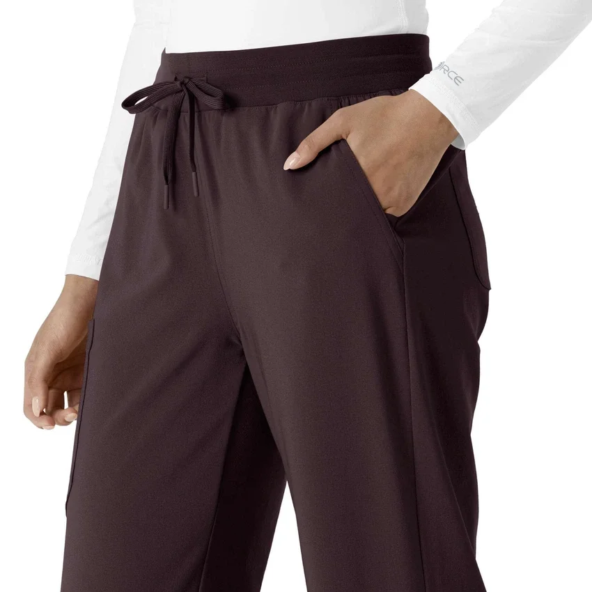 Calças de trabalho femininas Force Cross-Flex com corte de bota