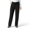 Calças de trabalho femininas Force Cross-Flex em malha, com corte de bota